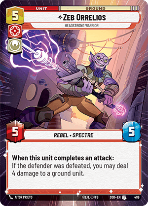 Zeb Orrelios, Headstrong Warrior - Hyperspace