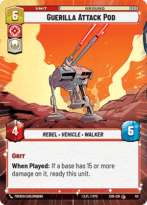 Guerilla Attack Pod - Hyperspace