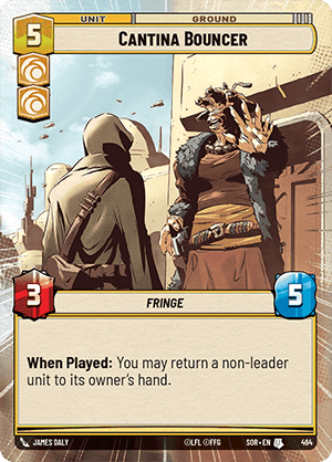 Cantina Bouncer - Hyperspace