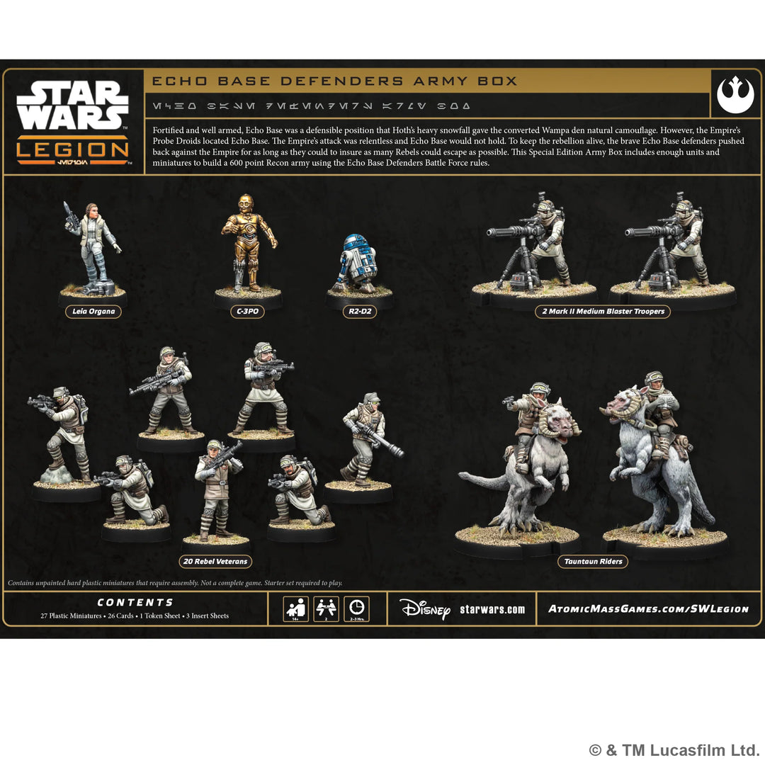 Star Wars: Legion - Echo Base Defenders Special Edition Army Box
