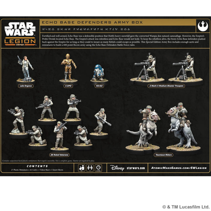 Star Wars: Legion - Echo Base Defenders Special Edition Army Box