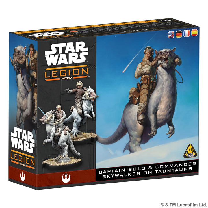 Star Wars: Legion - Han Solo & Luke Skywalker on Tauntaun