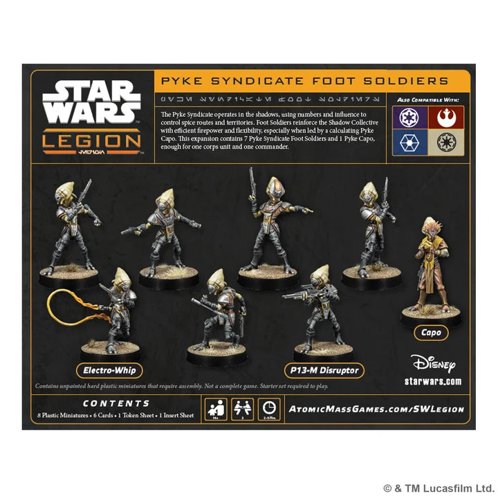 Star Wars: Legion - Pyke Syndicate Foot Soldiers