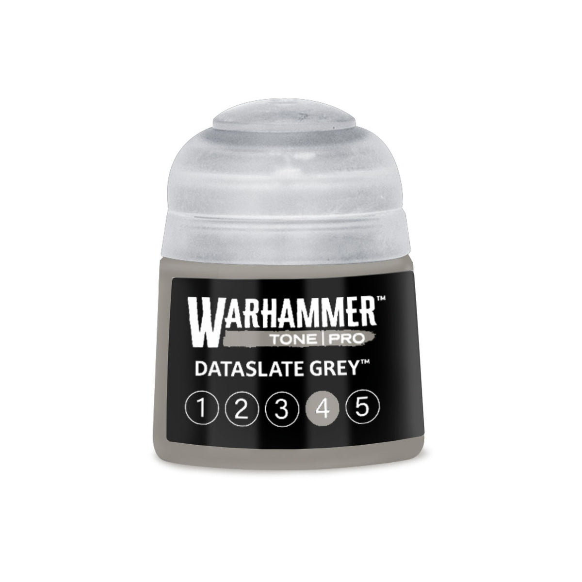 Warhammer Colour - Tone - Dataslate Grey 4 GW-9918996125906