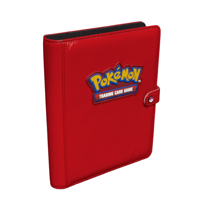 Ultra Pro - Red Snap Premium 4-Pocket Binder - Pokémon