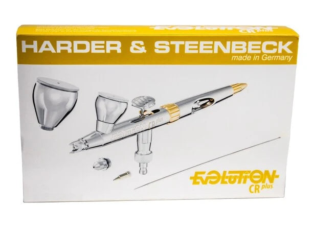 Airbrush Starter Kit - Harder &amp; Steenbeck Evolution CR Plus + Compressor PK286