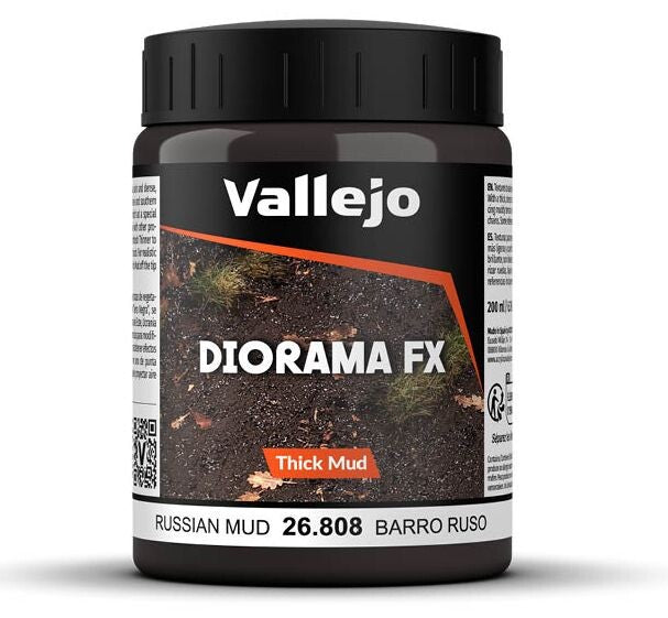 Vallejo - Russian Thick Mud - 200 ml
