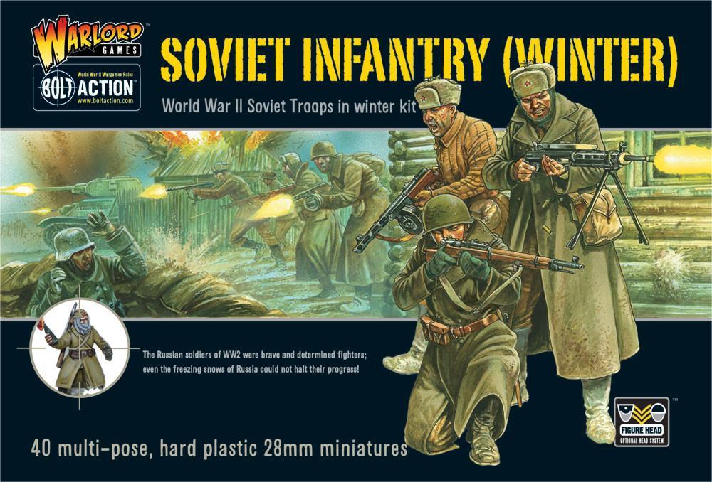 Bolt Action - The Soviet Union - Infantry Platoon (Winter)