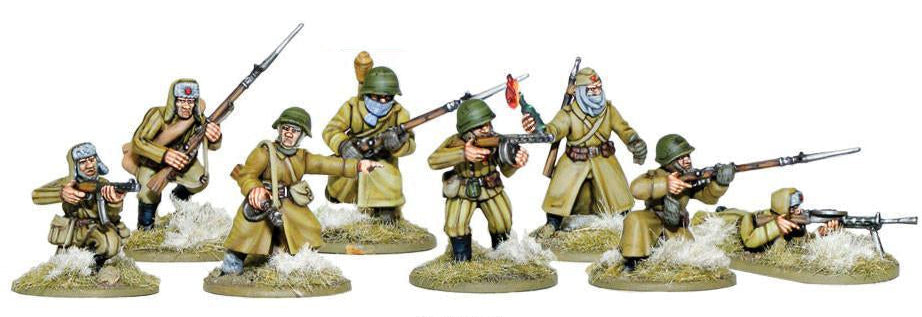 Bolt Action - The Soviet Union - Infantry Platoon (Winter)