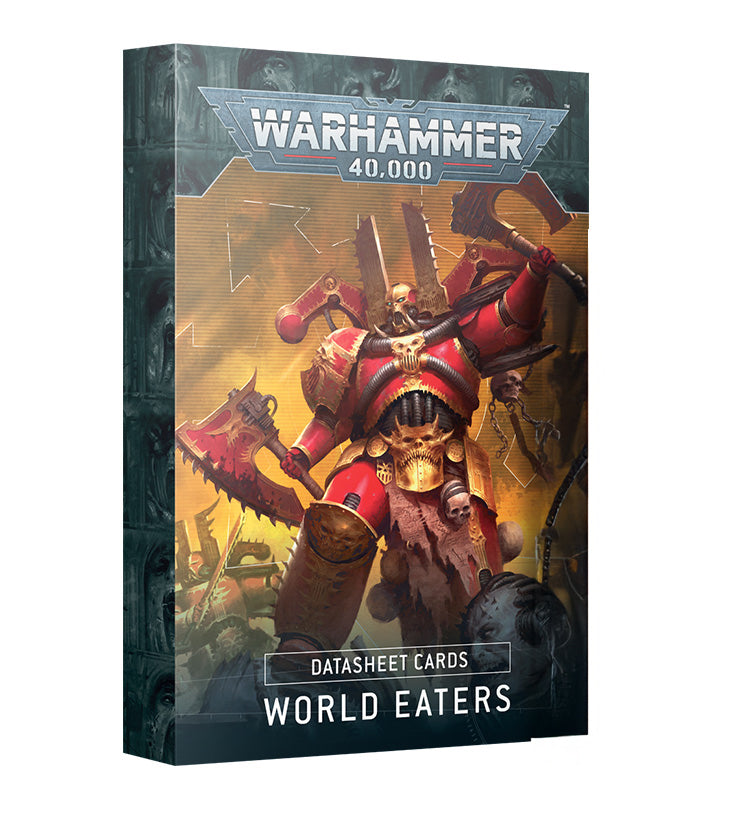 Warhammer: 40K - Datasheet Cards - World Eaters