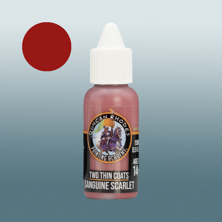 Two Thin Coats - Sanguine Scarlet (Midtone)