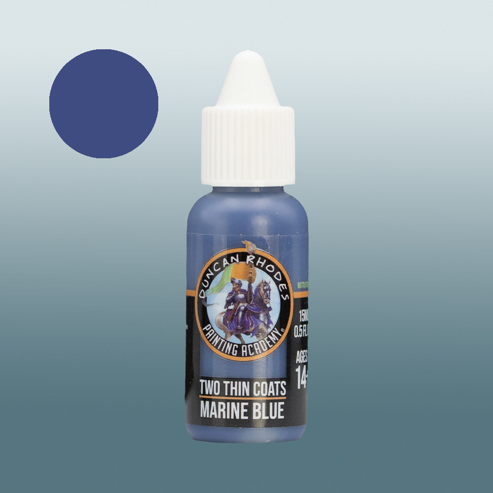 Two Thin Coats - Marine Blue (Shadow)