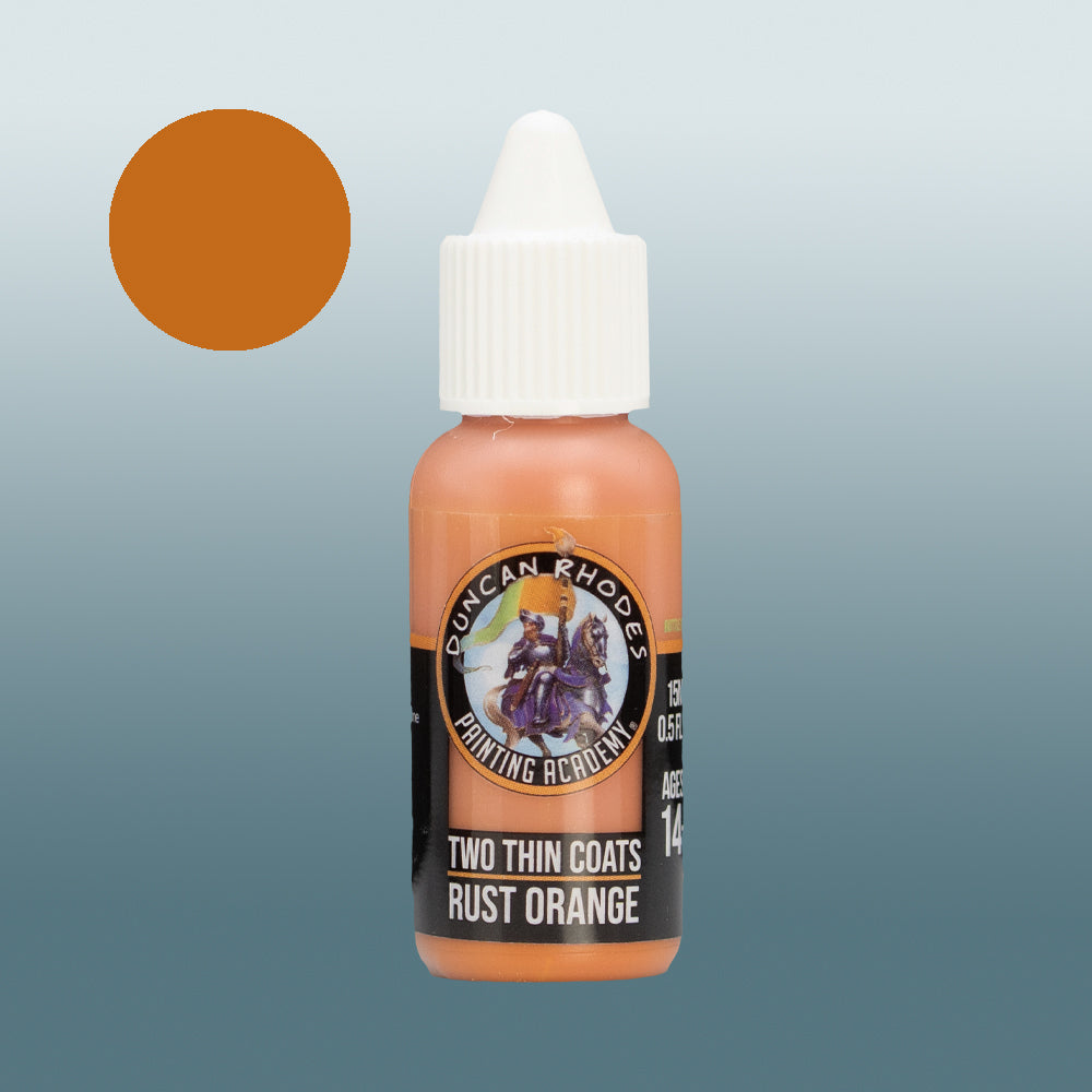 Two Thin Coats - Rust Orange (Shadow)