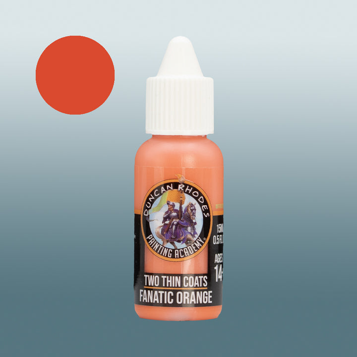 Two Thin Coats - Fanatic Orange (Midtone)