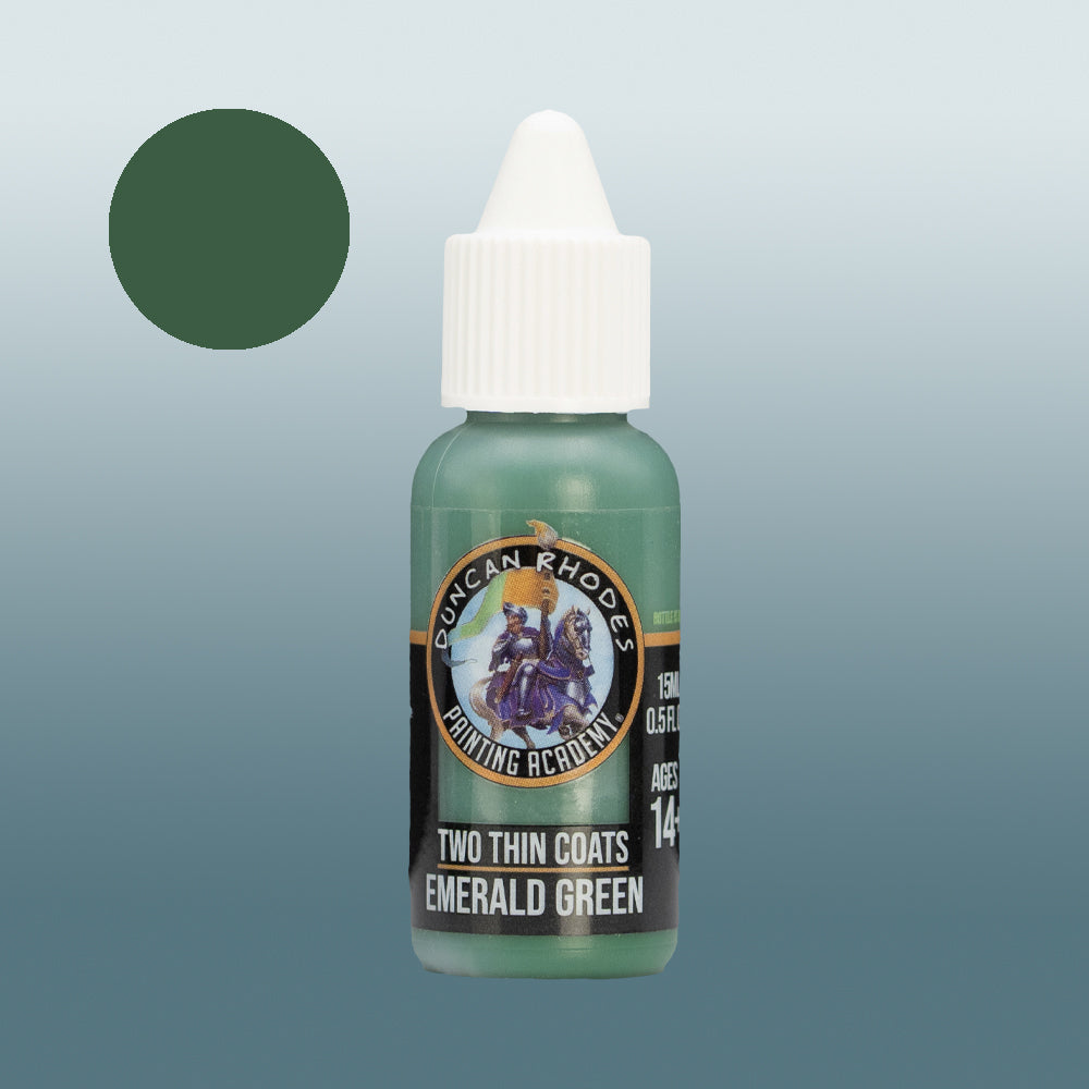 Two Thin Coats - Emerald Green (Midtone)