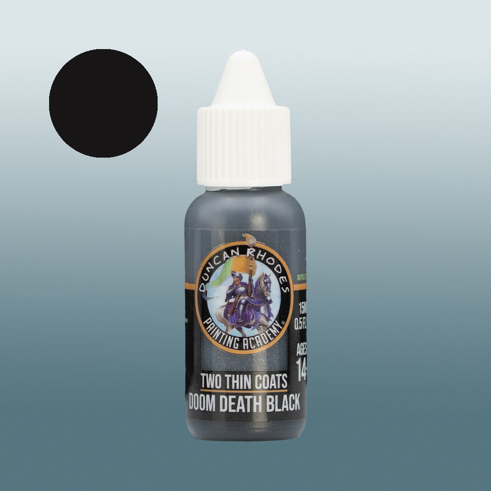 Two Thin Coats - Doom Death Black (Shadow)
