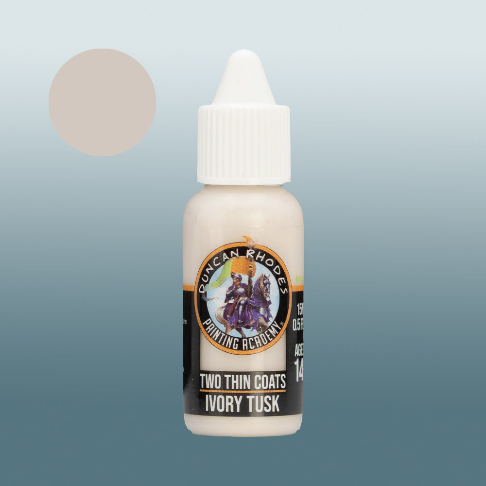 Two Thin Coats - Ivory Tusk (Midtone)