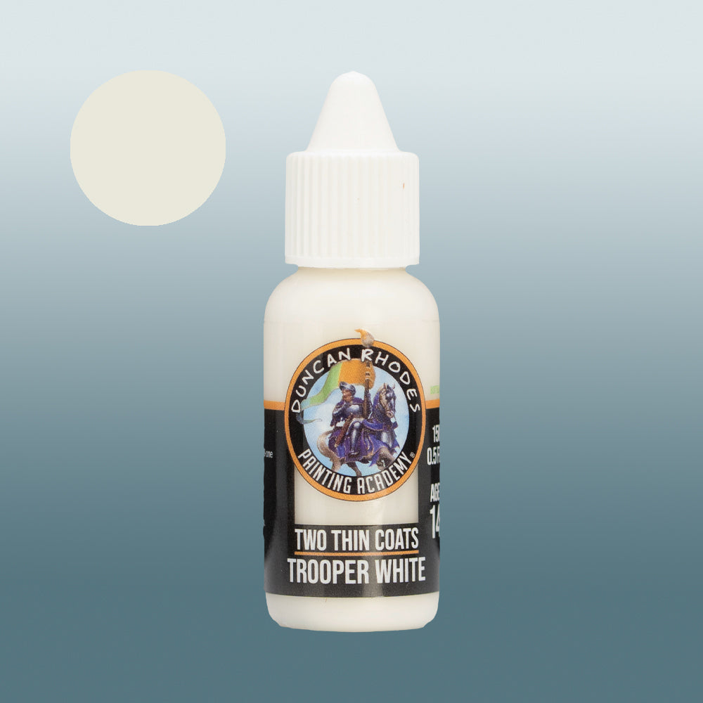 Two Thin Coats - Trooper White (Highlight)