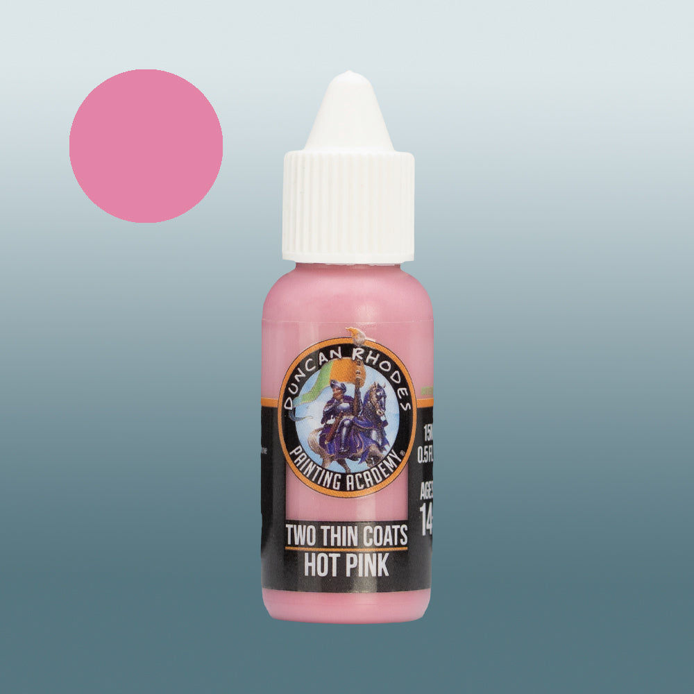 Two Thin Coats - Hot Pink (Midtone)