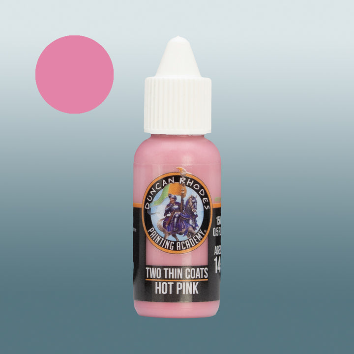 Two Thin Coats - Hot Pink (Midtone)