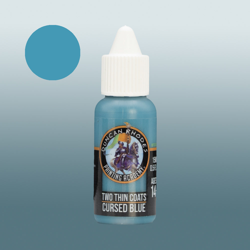 Two Thin Coats - Cursed Blue (Midtone)