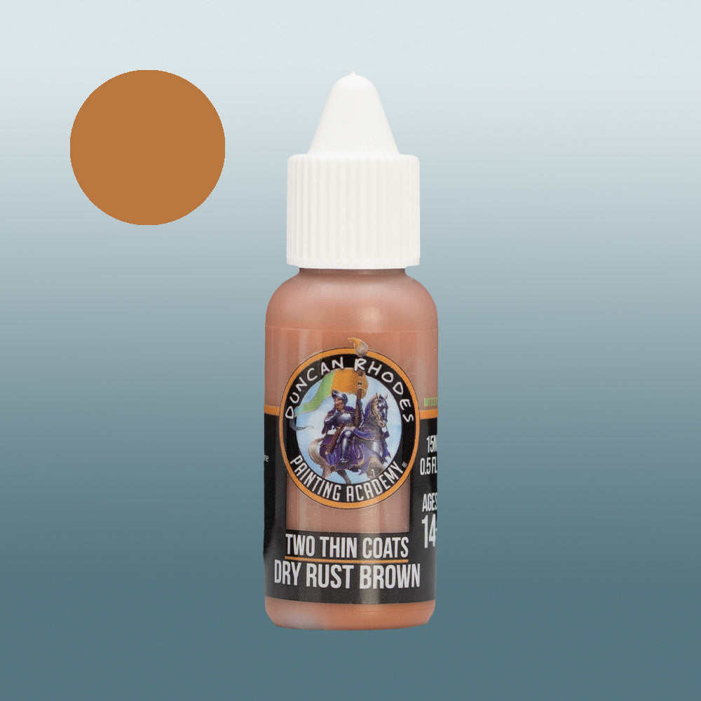 Two Thin Coats - Dry Rust Brown (Midtone)