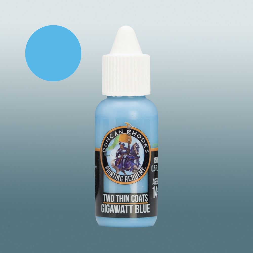 Two Thin Coats - Gigawatt Blue (Bright)