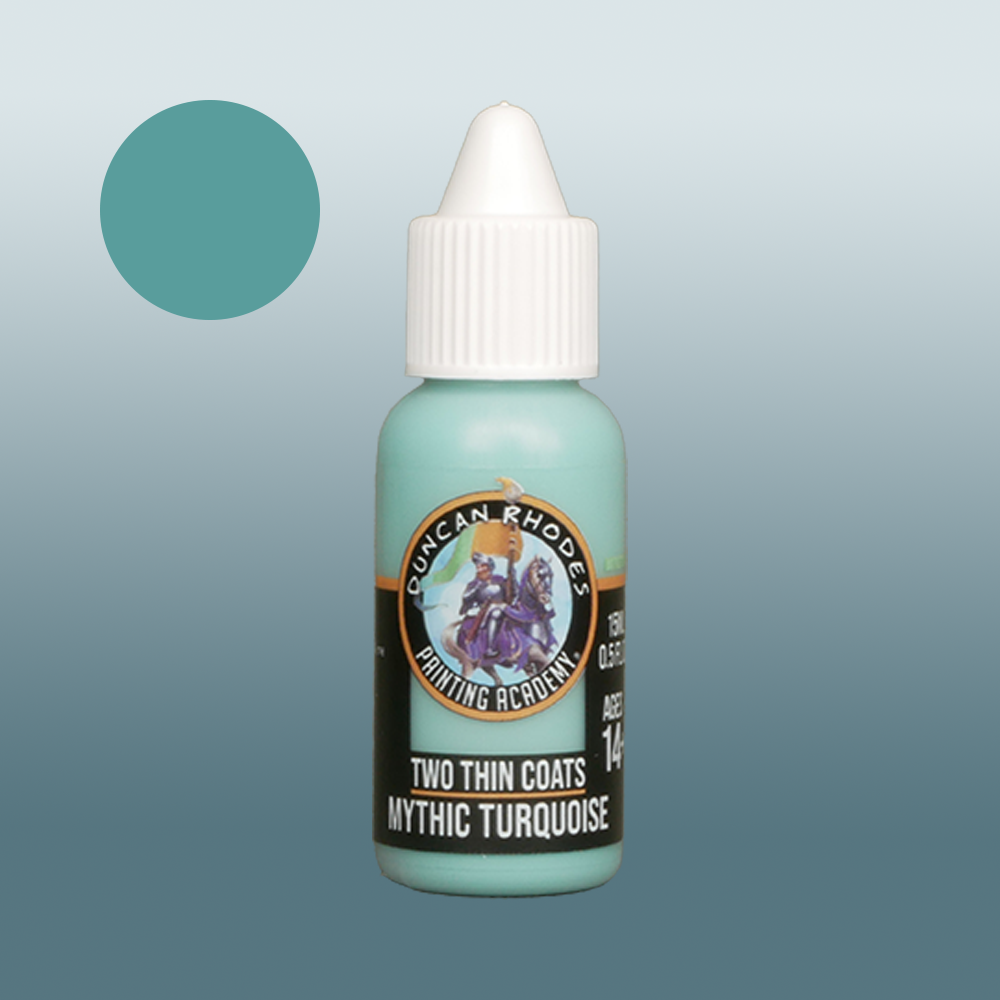 Two Thin Coats - Mythic Turquoise