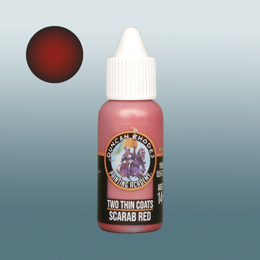 Two Thin Coats - Scarab Red (Metallic)