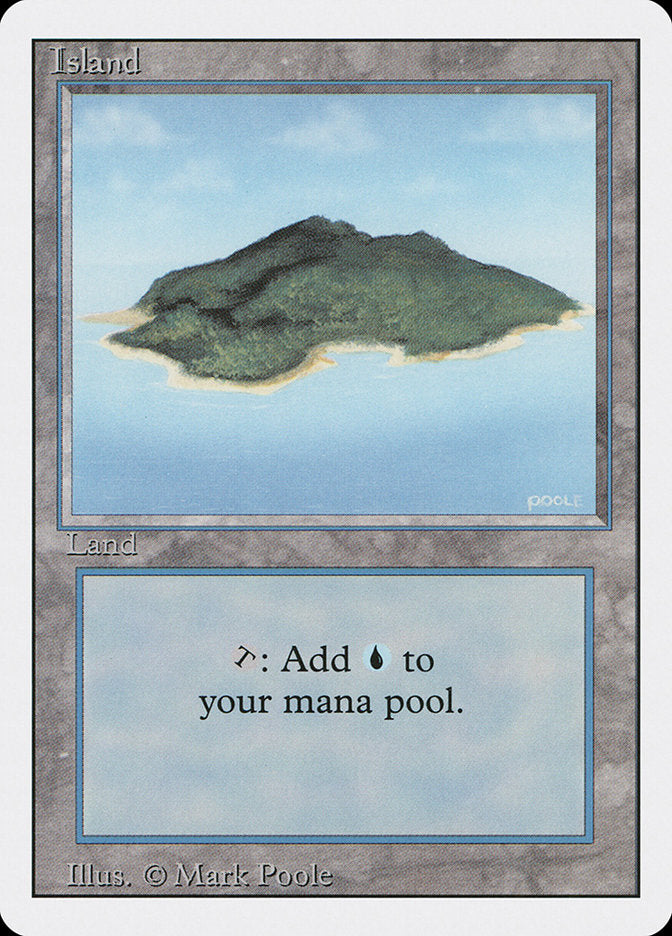 Island, Revised edition Card Art
