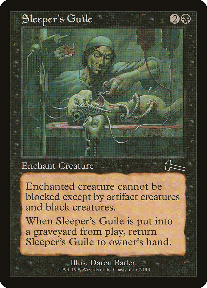 Sleeper's Guile, Urza's legacy Card Art
