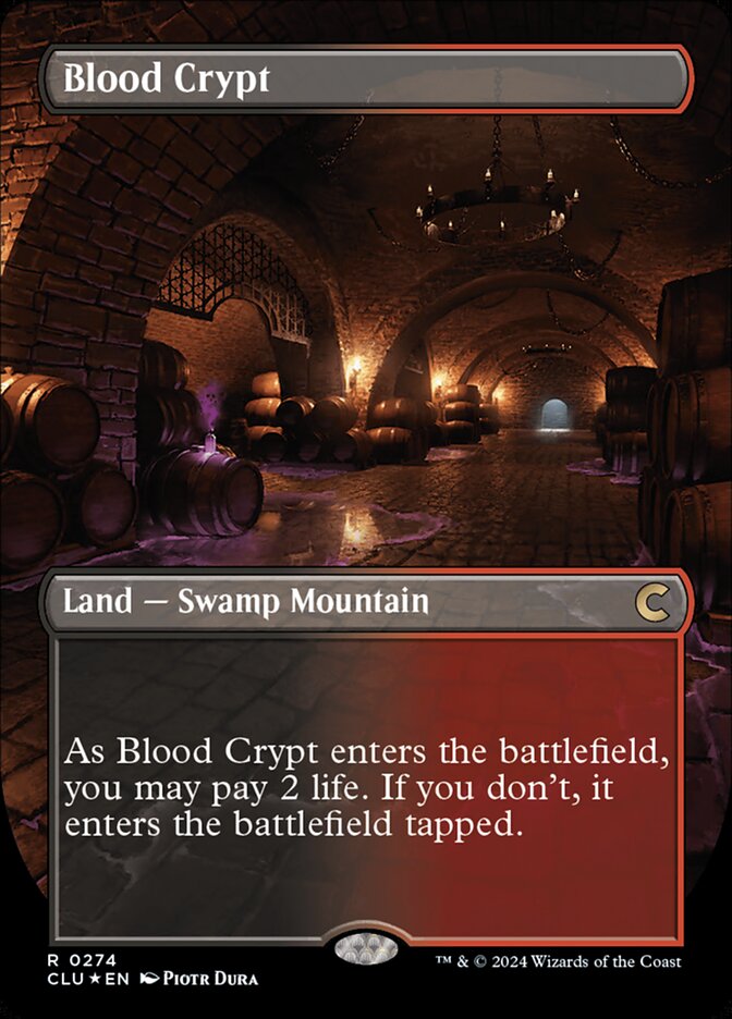 Blood Crypt, Ravnica: Clue Edition Card Art