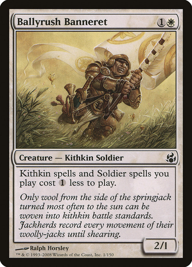 Ballyrush Banneret, Morningtide Card Art