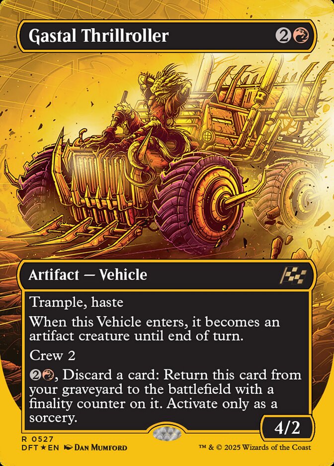 Gastal Thrillroller, Aetherdrift Card Art