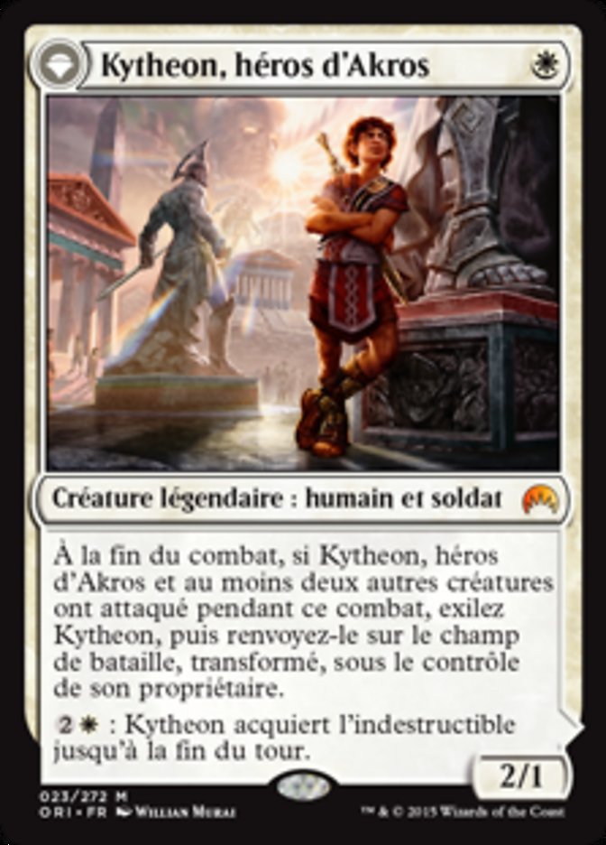 Kytheon, Hero of Akros // Gideon, Battle-Forged, Magic Origins Card Art