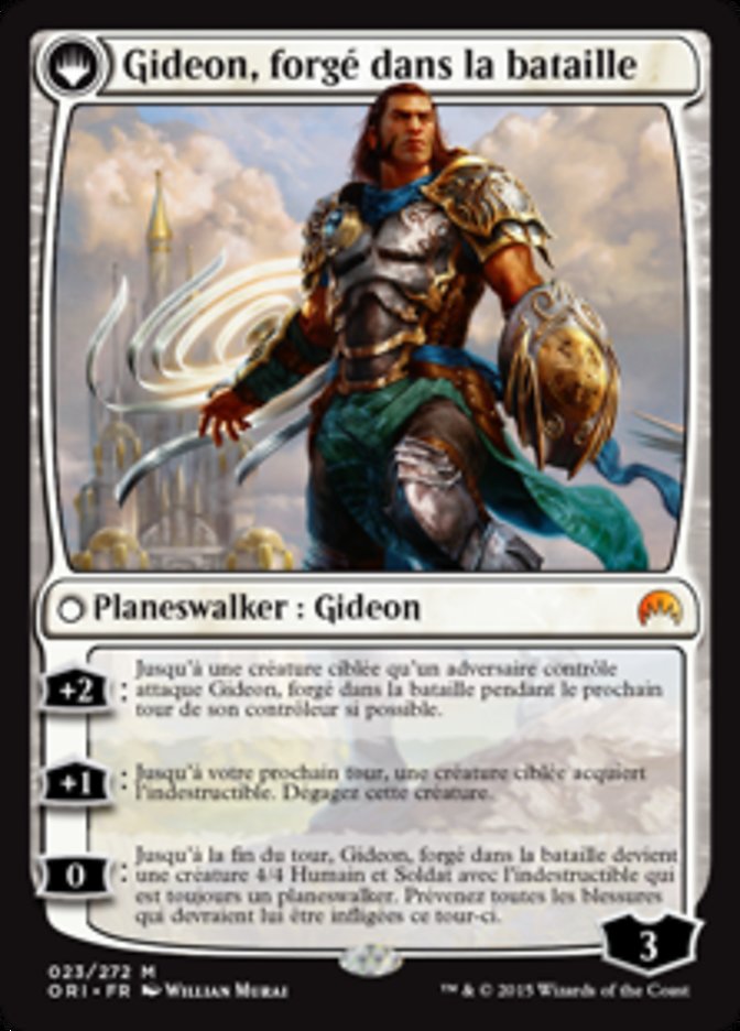Kytheon, Hero of Akros // Gideon, Battle-Forged, Magic Origins Card Art