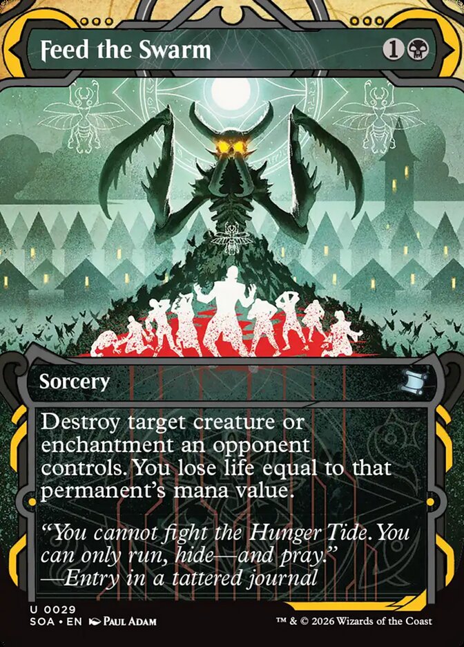 Feed the Swarm, Secrets Of Strixhaven Mystical Archive Card Art