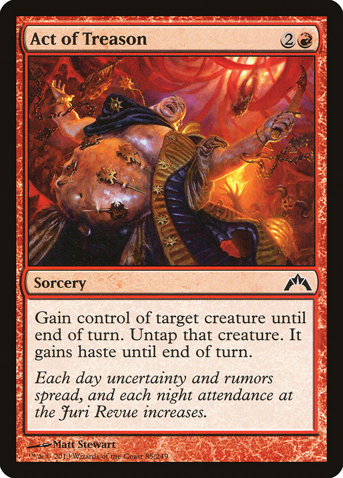 Act of Treason, Gatecrash Card Art