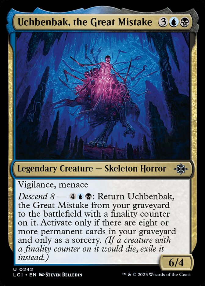 Uchbenbak, the Great Mistake, The lost caverns of ixalan Card Art