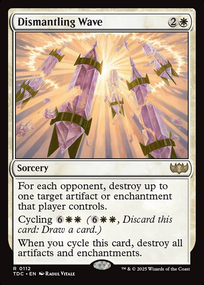 Dismantling Wave, Tarkir: Dragonstorm Commander Card Art