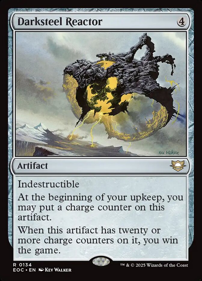 Darksteel Reactor, Edge Of Eternities Commander Card Art