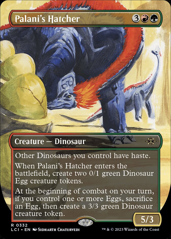 Palani's Hatcher, The Lost Caverns Of Ixalan Card Art