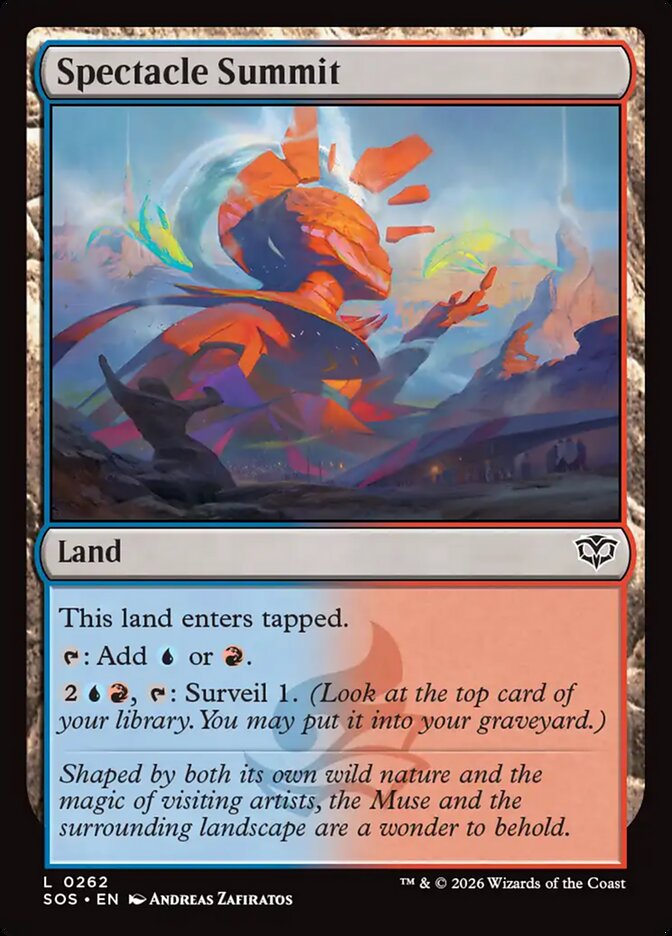 Spectacle Summit, Secrets Of Strixhaven Card Art