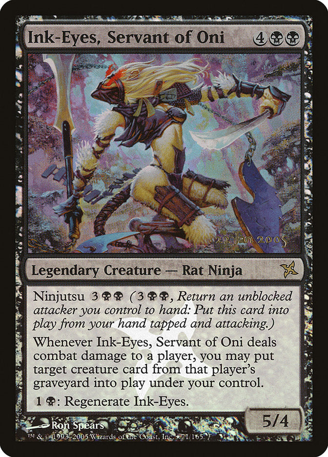 Ink-Eyes, Servant of Oni, Betrayers of kamigawa promos Card Art