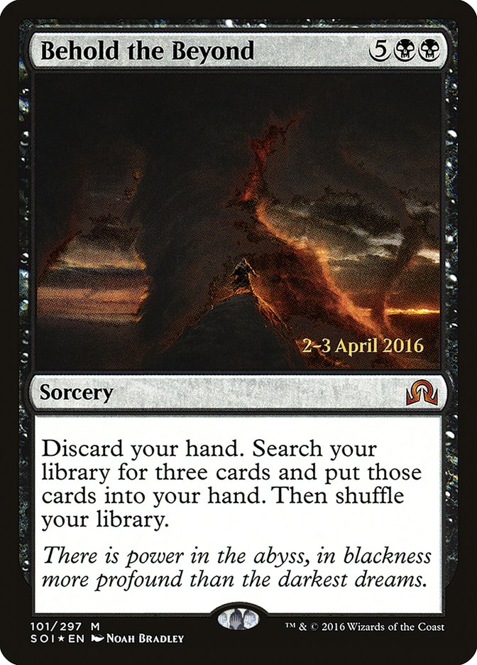 Behold the Beyond, Shadows over innistrad promos Card Art