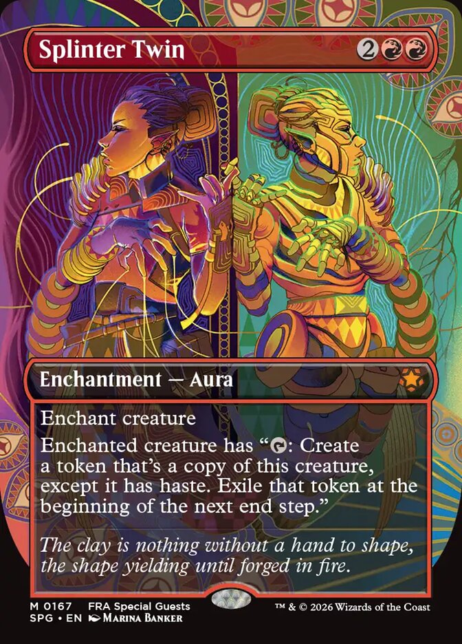 Splinter Twin, Special Guests Card Art