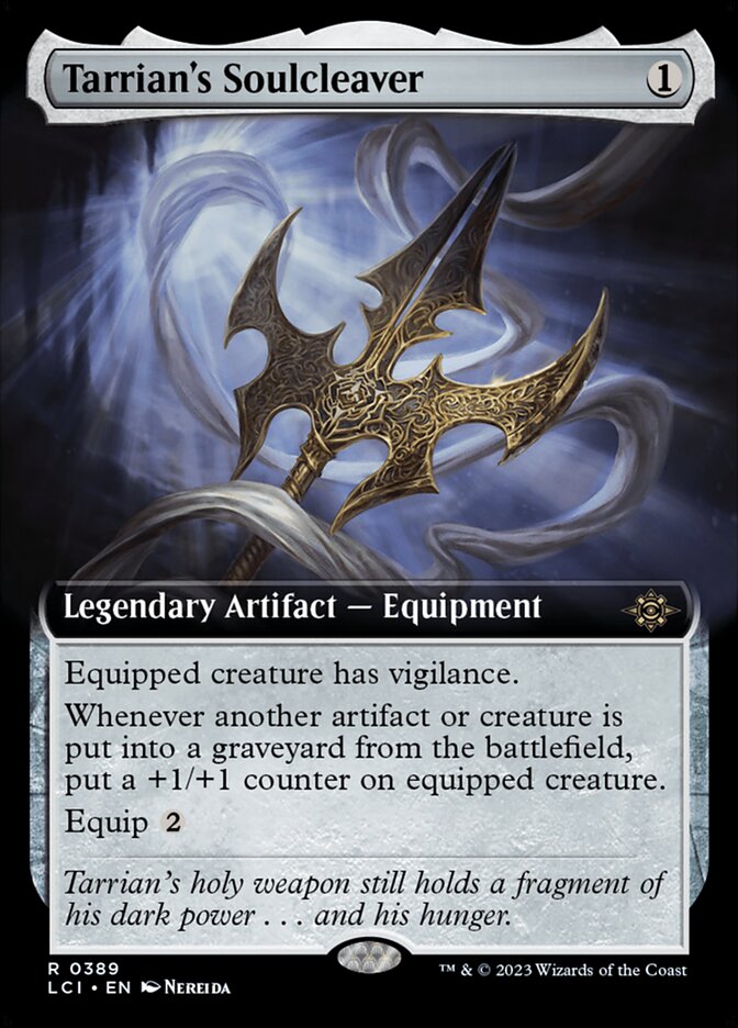 Tarrian's Soulcleaver, The Lost Caverns Of Ixalan Card Art