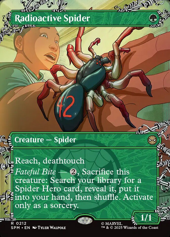 Radioactive Spider, Marvel'S Spider-Man Card Art