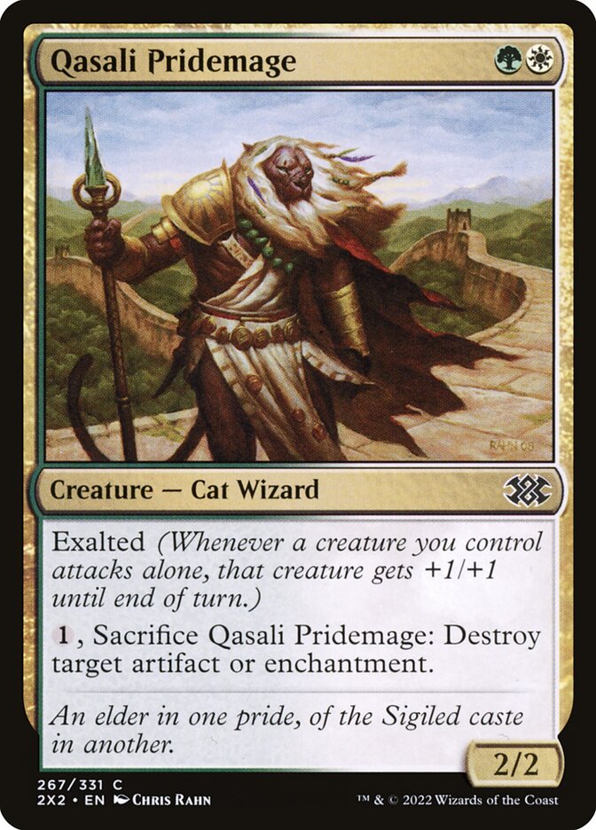 Qasali Pridemage, Double masters 2022 Card Art