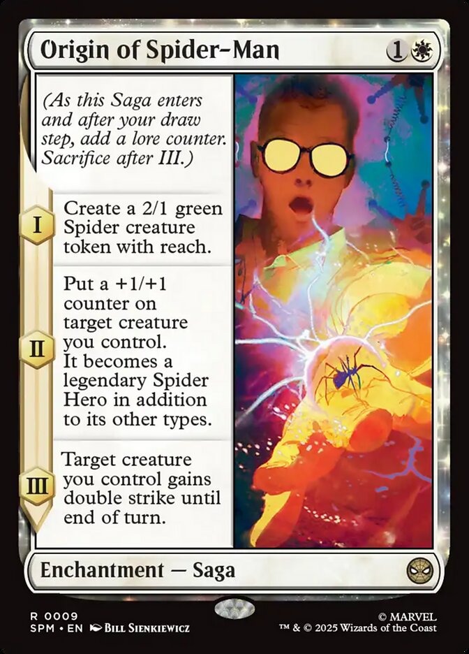 Origin of Spider-Man, Marvel'S Spider-Man Card Art